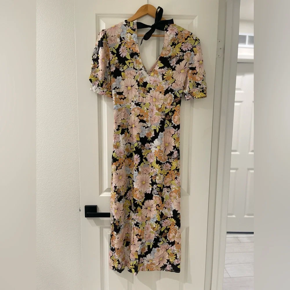 Topshop | 70s Floral Midi Dress 6